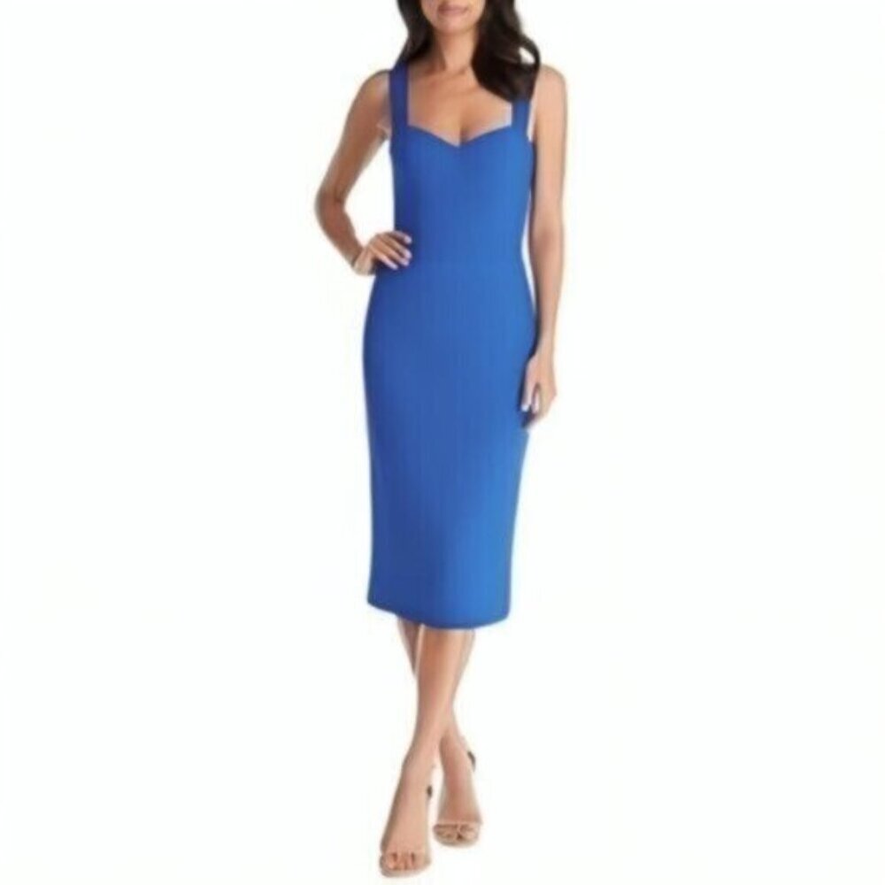 NWT Dress The Population | Nicole Electric Blue Sheath Cocktail Dress Size XS